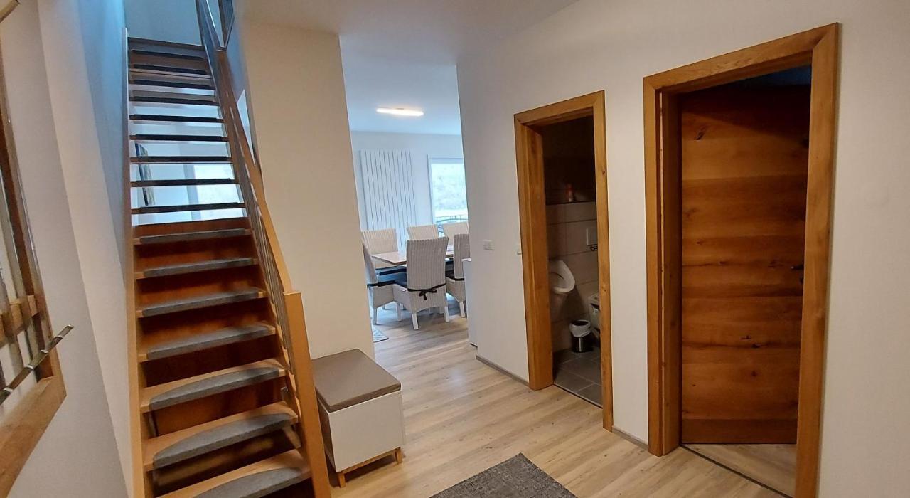 Ferienwohnung Am Fluss Klotten Bagian luar foto