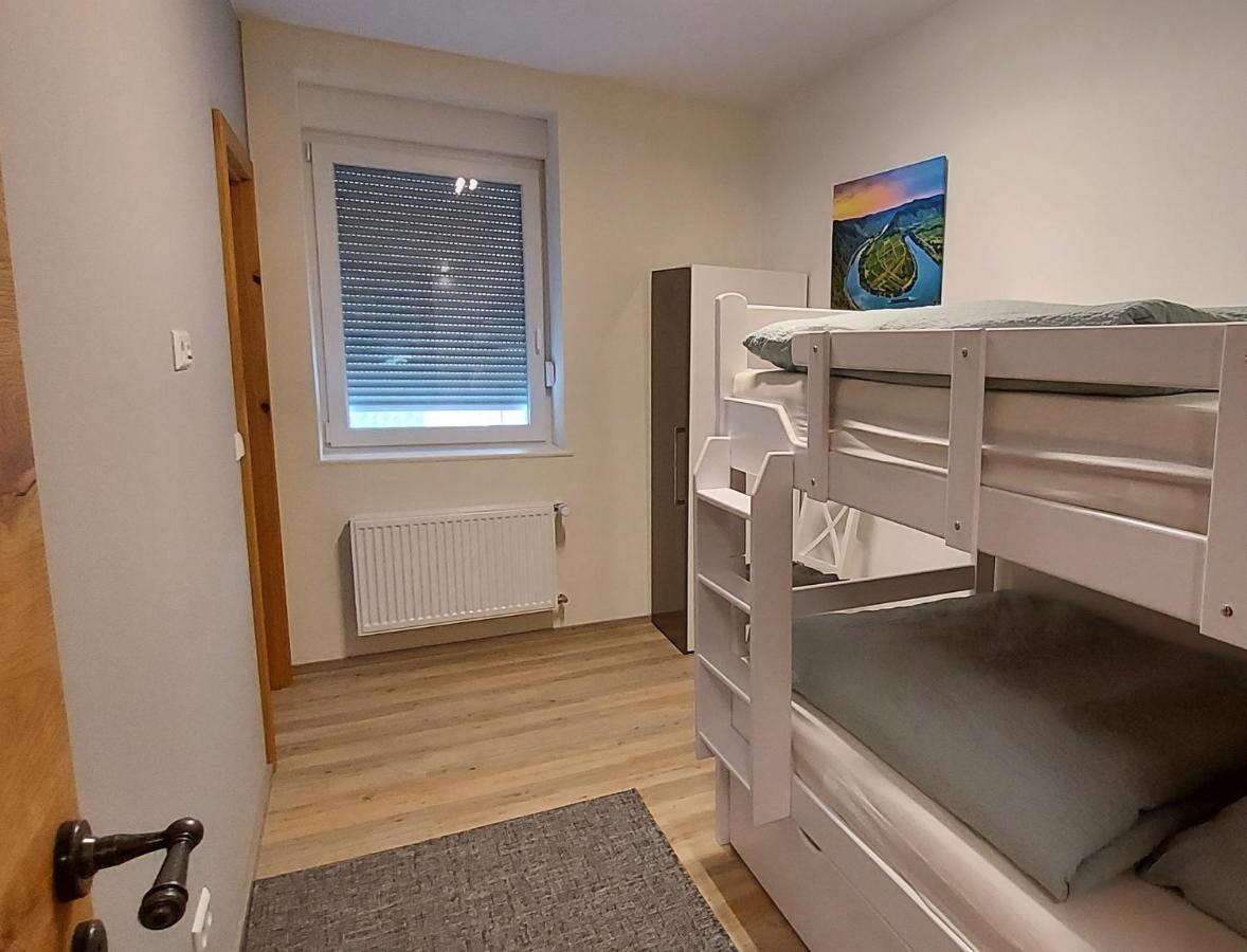 Ferienwohnung Am Fluss Klotten Bagian luar foto