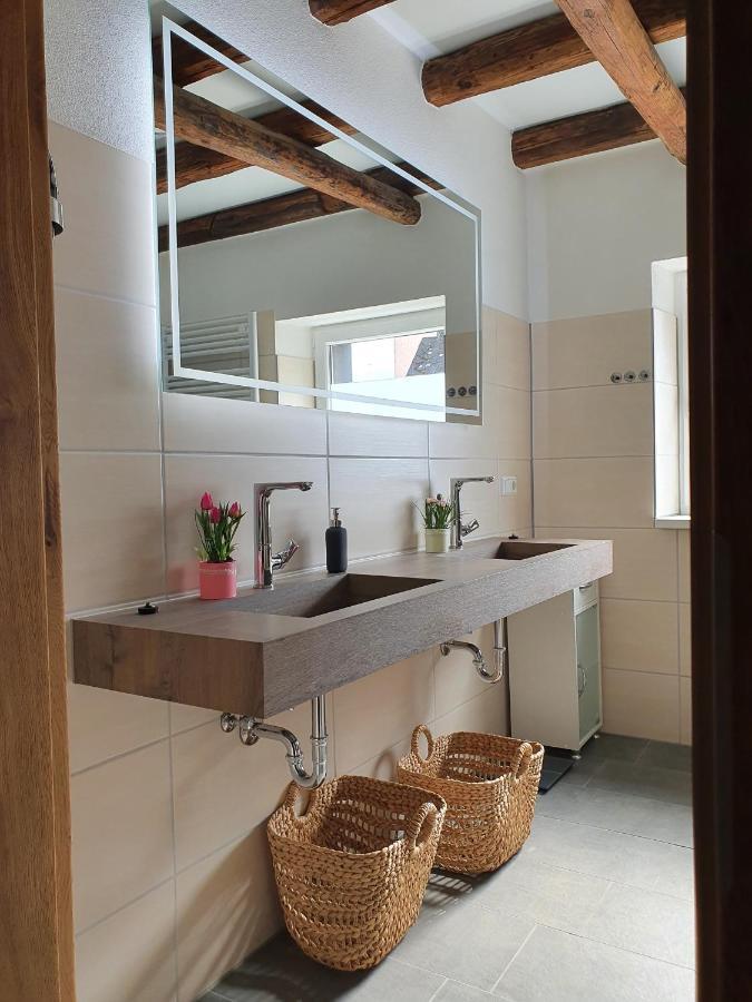 Ferienwohnung Am Fluss Klotten Bagian luar foto